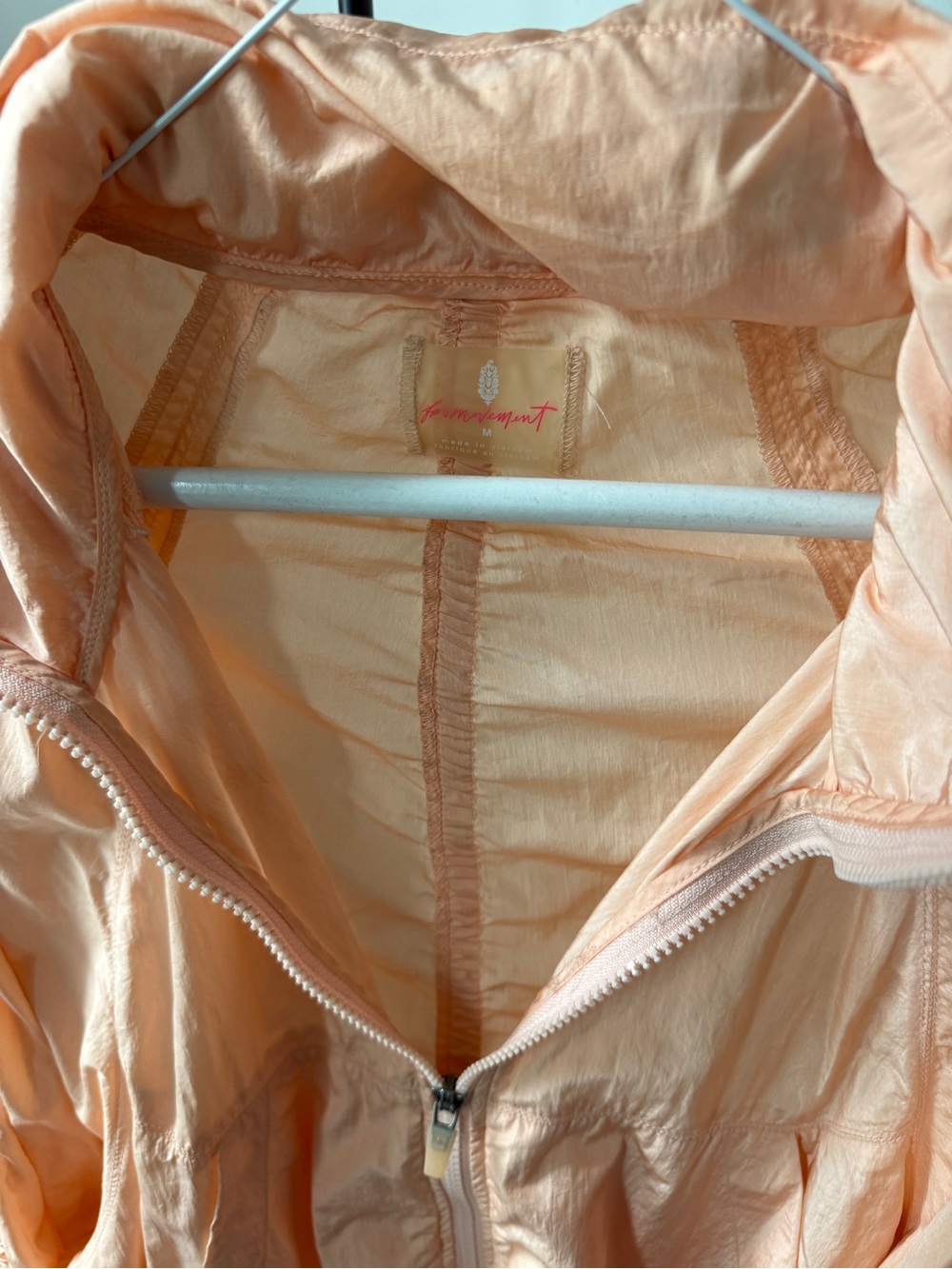 Free People Way Home Packable Track Jacket - Peaches 🍑 - Picture 4 of 8